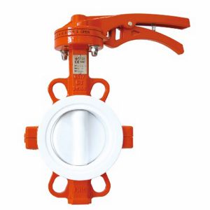 Затворы дисковые с уплотнением PTFE